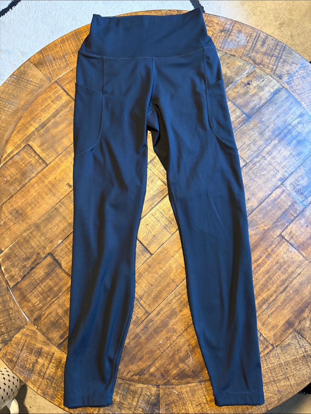 Nike One Black Leggings with Side Pockets
